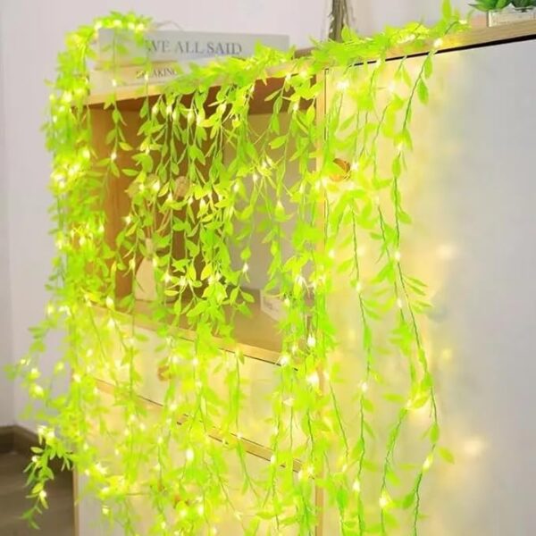 Leaf Curtain Lights - Image 2