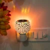 Glass Crafted Electric Diffuser with Colorful Lights - Assorted Designs