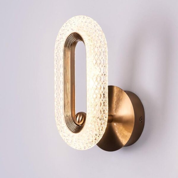 Metal Wallchiere Wall Lamp with Bulb Wall Light - Image 2