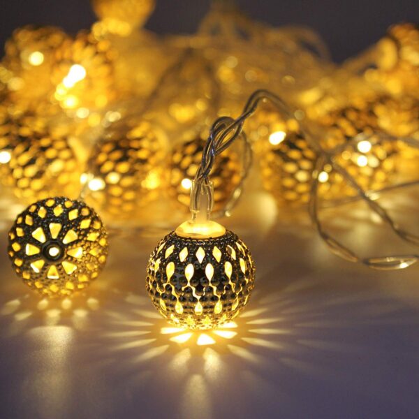 Moroccan Ball 25 LED Warm White